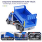 haomsj Big Dump Truck Toy Light Up & Moveable Lifting Back Garbage Truck Push and Go Car Plastic Beach Construction Toy Vehicles