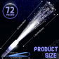 White Fiber Optic Wands Glow Sticks Led Light Up Wedding Wand With 3 Light Modes Long Flashing Sparklers For Birthday Wedding Bridal Shower Glow In The Dark Party Favors Supplies (24 Pieces)