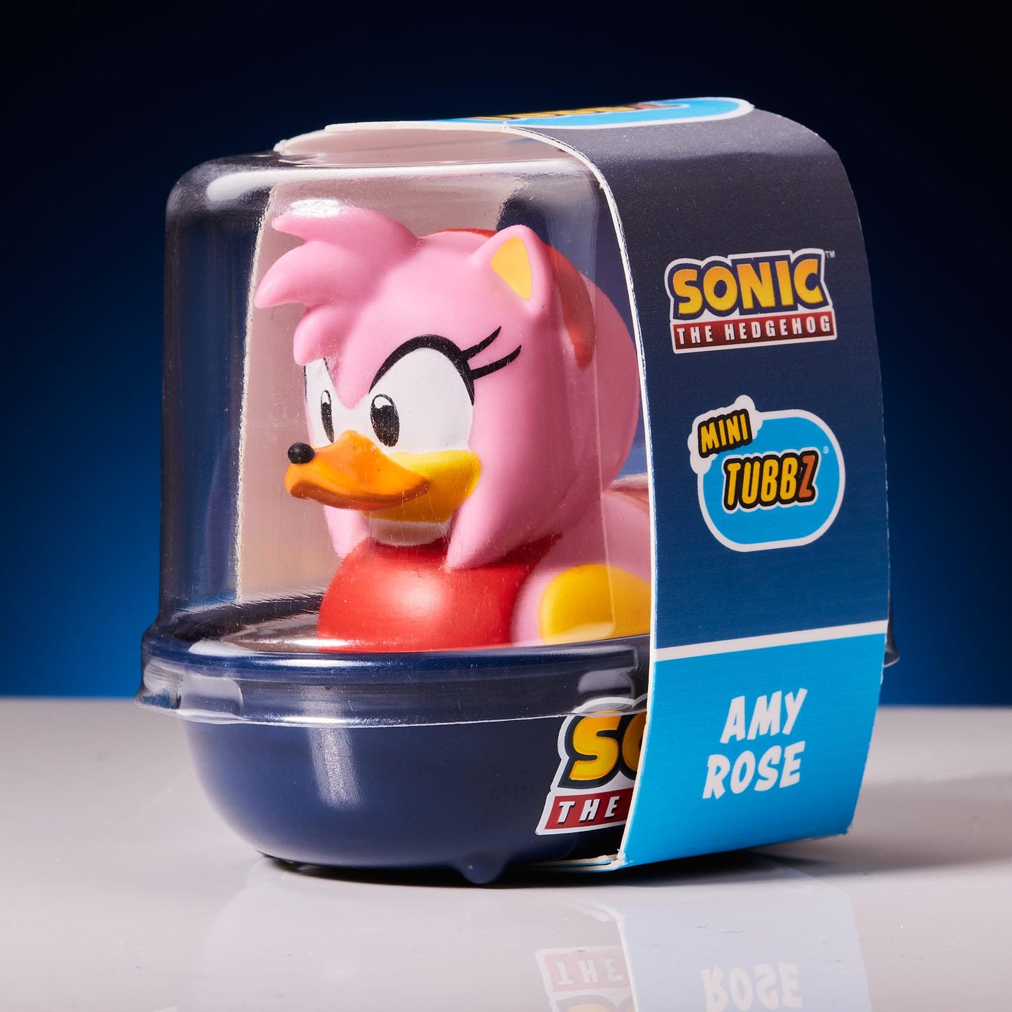 Tubbz Mini Amy Rose Collectible Vinyl Rubber Duck Figure - Official Sonic The Hedgehog Merchandise - Kids Tv, Movies & Video Games