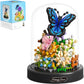 530 PCS Micro Brick Flower Butterfly Bouquet Building Sets  Animals Botanical Collection Blocks Model for mature-themed Toys Home Decor and Office Art Creative Gift Women  Mom Girl - Valentines Day Gift