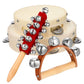 Excluzo Orff Instrument Woody Toy Kids Musical Instruments Infant Developmental Toys Toddlers Musical Toys Percussion Musical Be