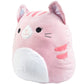 Squishmallow Large 16' Laura The Pink Cat - Officially Licensed Kellytoy Plush - Collectible Soft & Squishy Large Kitty Stuffed Animal Toy - Add To Your Squad - Gift For Kids, Girls & Boys - 16 Inch