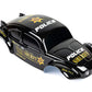 SummitLink Custom Body Compatible for 1/10 1/8 Scale RC Car or Truck (Truck not Included) (Police Black)