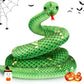 Hiboom Giant Snake Plush Large Stuffed Animal Snake Realistic Stuffed Snake Lifelike Plush Snake Toy Gifts For Birthday Hallowee