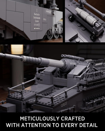 Nifeliz Dora, Ww2 Classic Building Set, Collectible Military Model To Build And Display, Adult Gift Ideal For Military Enthusiasts (2,355 Pcs, Nf10240)