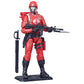 G.I. Joe Crimson Guard 6-inch Action Figure - Retro Card, Red, Model F4770, Plastic Material