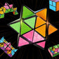 Magic Cube 2 In 1 Set Puzzle Brain Teasers Toy Geometric Brain Teaser Puzzles Geometry 3D Logic Iq Games Puzzle Cubes For Kids A