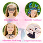 Rektak Butterfly Wings For Girls, Butterfly Costume For Halloween Party Kids Fairy Wing With Mask And Headband(Purple)