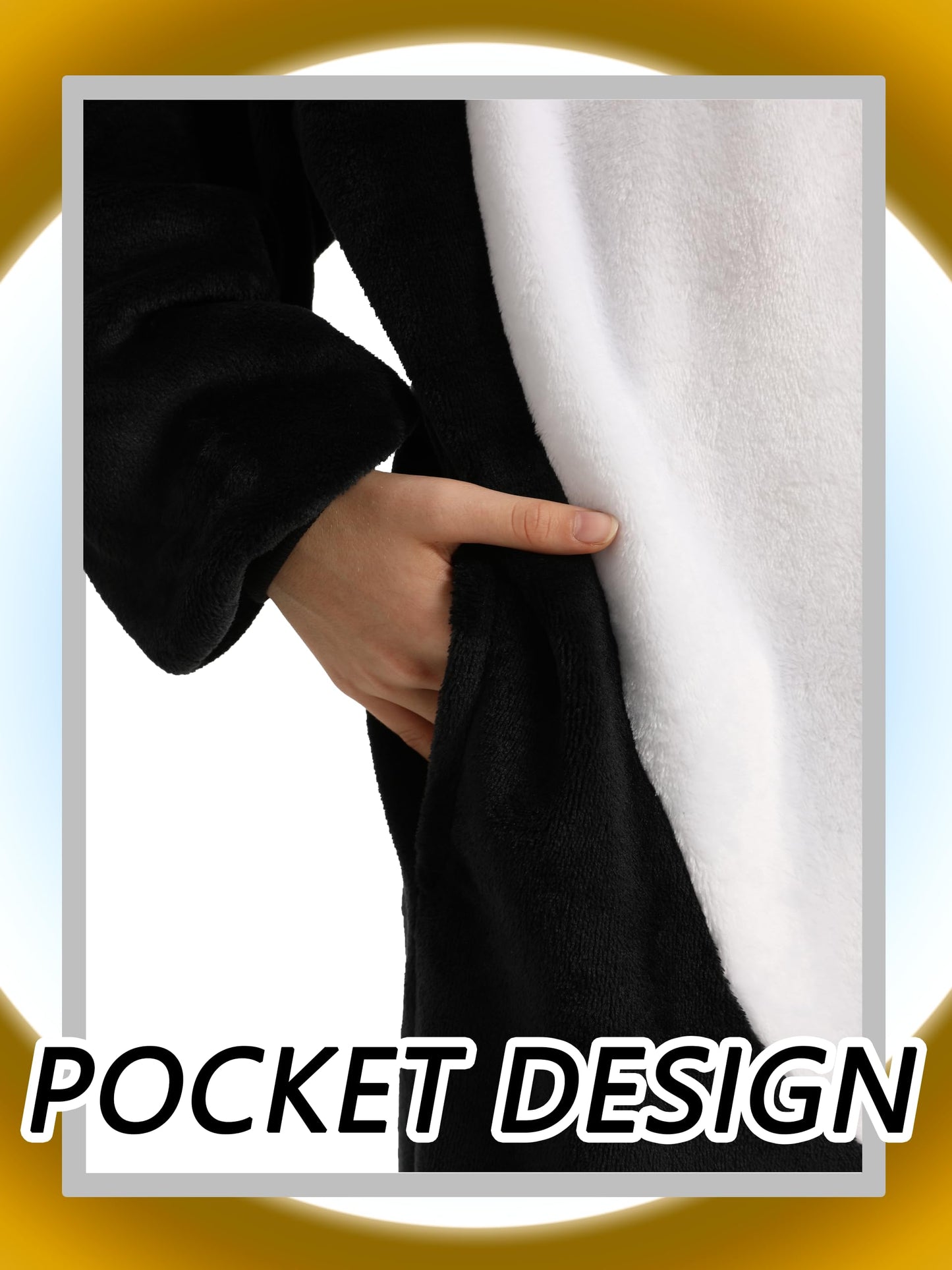 LONULAIN Unisex Kids Animal Oneise Pajamas, Boys Girls Flannel Hooded Halloween Cosplay Costume/Homewear/Sleepwear (Penguin,4-5