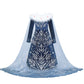 Aoiviss Snow Queen Princess Costumes For Girls Winter Warm Princess Dress Up For Halloween Christmas Cosplay Snow Party