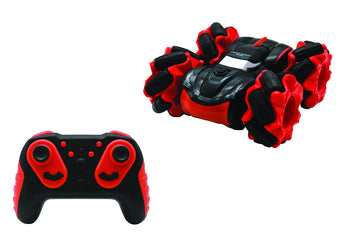 Lexibook, Crosslander® Slide, Remote Control Car, Up To 12Km/H, 4 Wheel Drive, Reversible, Crazy 360° Stunts, Light Effects, Rechargeable, Rc58
