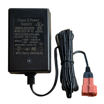 12V 0.9A Battery Charger For Ride On Toys 12V Kids Ride On Car, Sl12-07-02 12 Volt Battery Power Adapter Square Plug