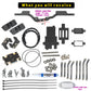 Rampcrab Carbon Fiber Chassis Kit For Scx24, 7 Angled Skid, Lcg Chassis Kit For Axial Scx24 C10, Jlu, Bronco, Upgrade Part