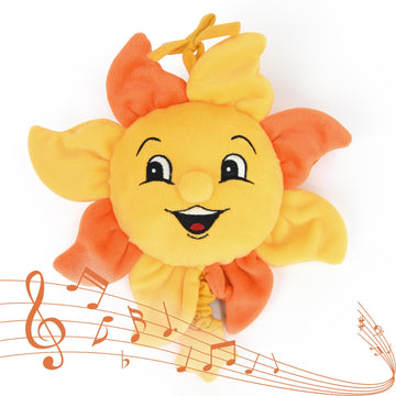 Boodeze Newborn Baby Musical Toy For Infant 0,3,6,12 Months, Soft Hanging Plush Stroller Toy For 6 To 12 Months Baby With You Ar