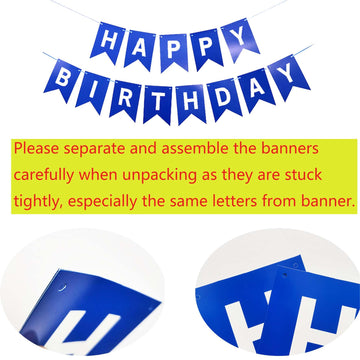 13Th Birthday Decorations Blue For Boys, Omg Ur A Teenager 13Th Birthday Decoration, Blue 13Th Birthday Banner Number 13 Star Fo