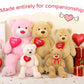 Maogolan Big Teddy Bear 6 Feet For Girlfriend - I Love You Red Heart Giant Teddy Bear Stuffed Animal - Huge Valentines Teddy Bear For Boyfriend,Wife,Lover - Valentine'S, Anniversary, Birthday