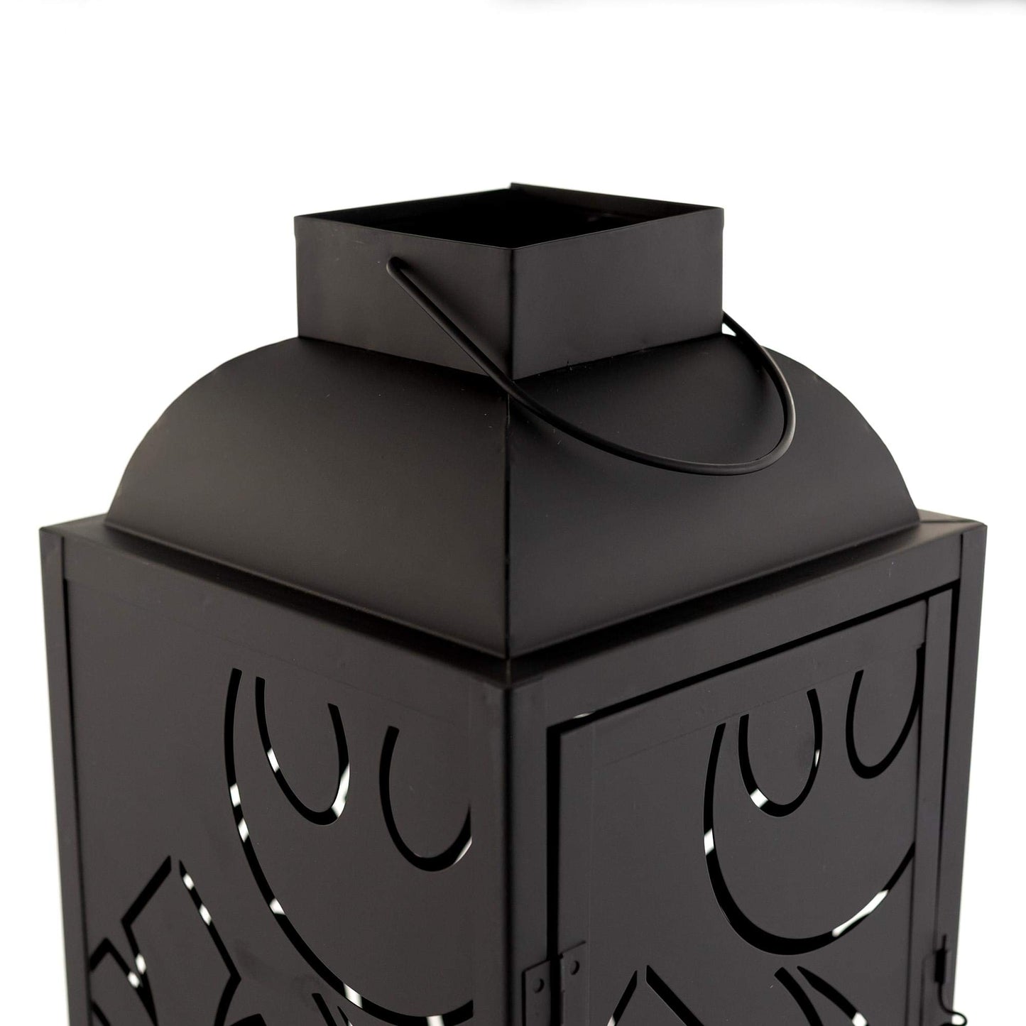 Seven20 Star Wars Stamped Lantern | Black Die-Cut Rebel Insignia Pattern | Indoor & Outdoor Use | 14 Inches Tall