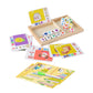 UJEAVETTE Math Flash Card Game Preschool Word Learning Game Travel Toy Girls Boys Kids