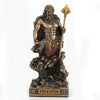 Veronese Design 3 3/8 Inch Poseidon The Greek God Of The Sea Resin Miniature Bronze Finish Figurine