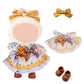 Doll Clothes Set and Accessories   2025 Stylish Exquisite Adorable Clothes Outfit for 15cm/17cm with Princess Dress|Girl's Hair Bow & Shoes | (No Doll)