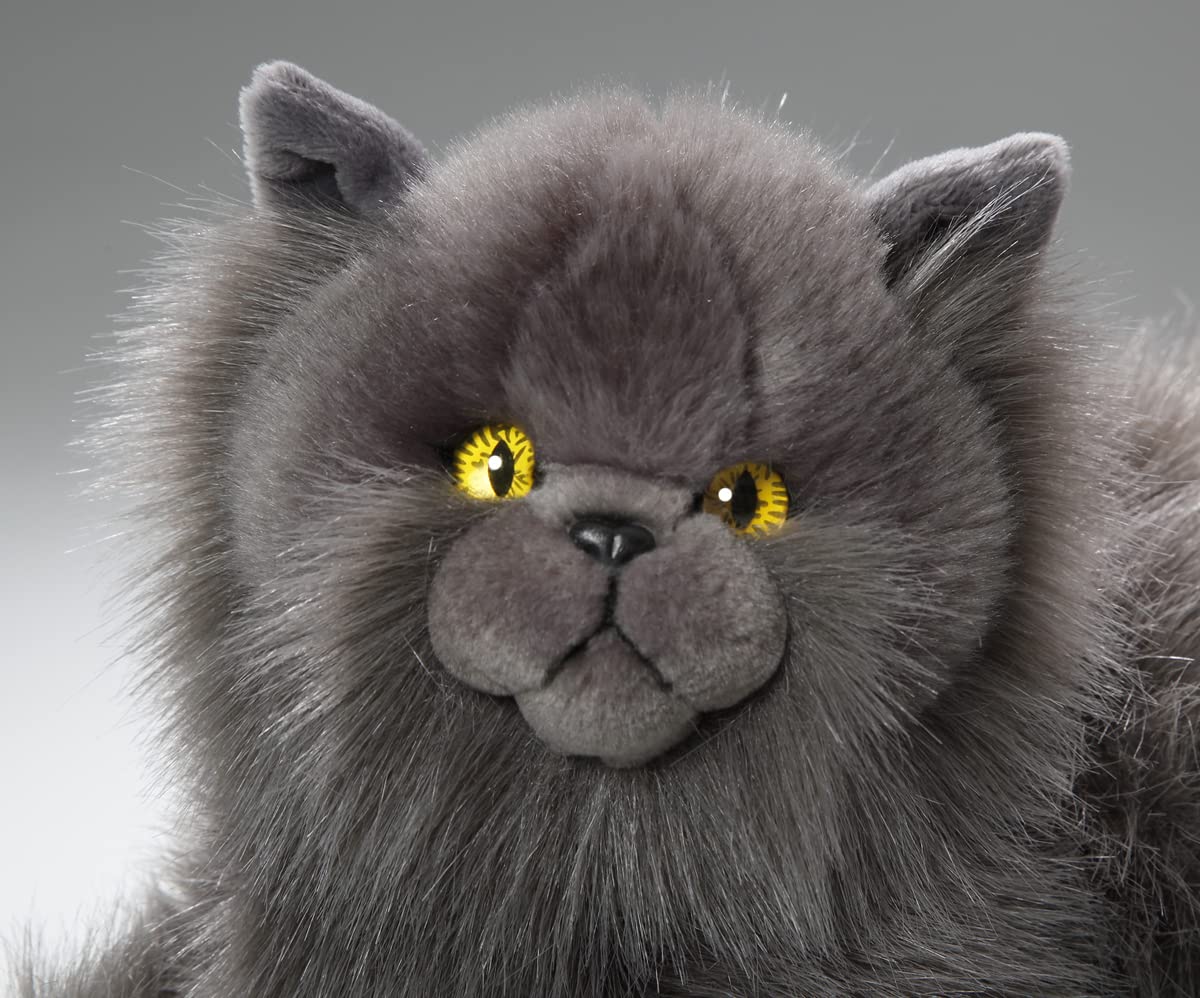 Cat, Persian Gray, 12 Inches, 30Cm, Plush Toy, Soft Toy, Stuffed Animal 3433