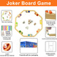 Grhonior Marbles And Jokers Board Game Pegs And Jokers Real Solid Wood (Pine) Game Board Wooden For 2-8 Players 8 Game Boards 8