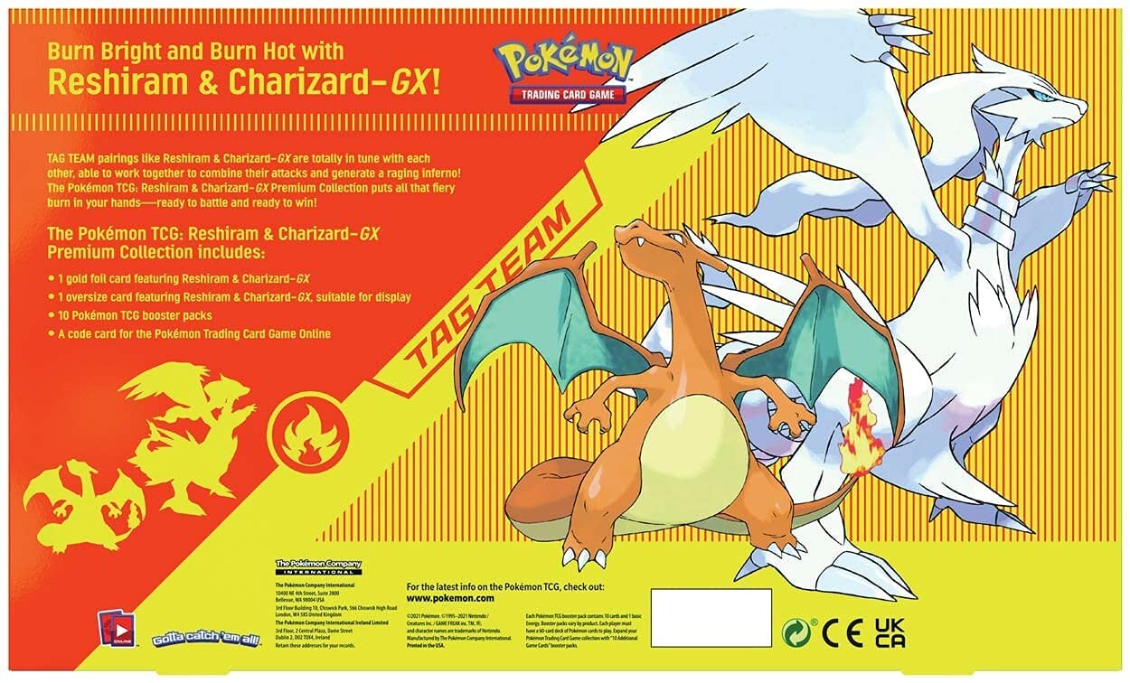 Pokemon TCG: Reshiram & Charizard GX enhanced Collection