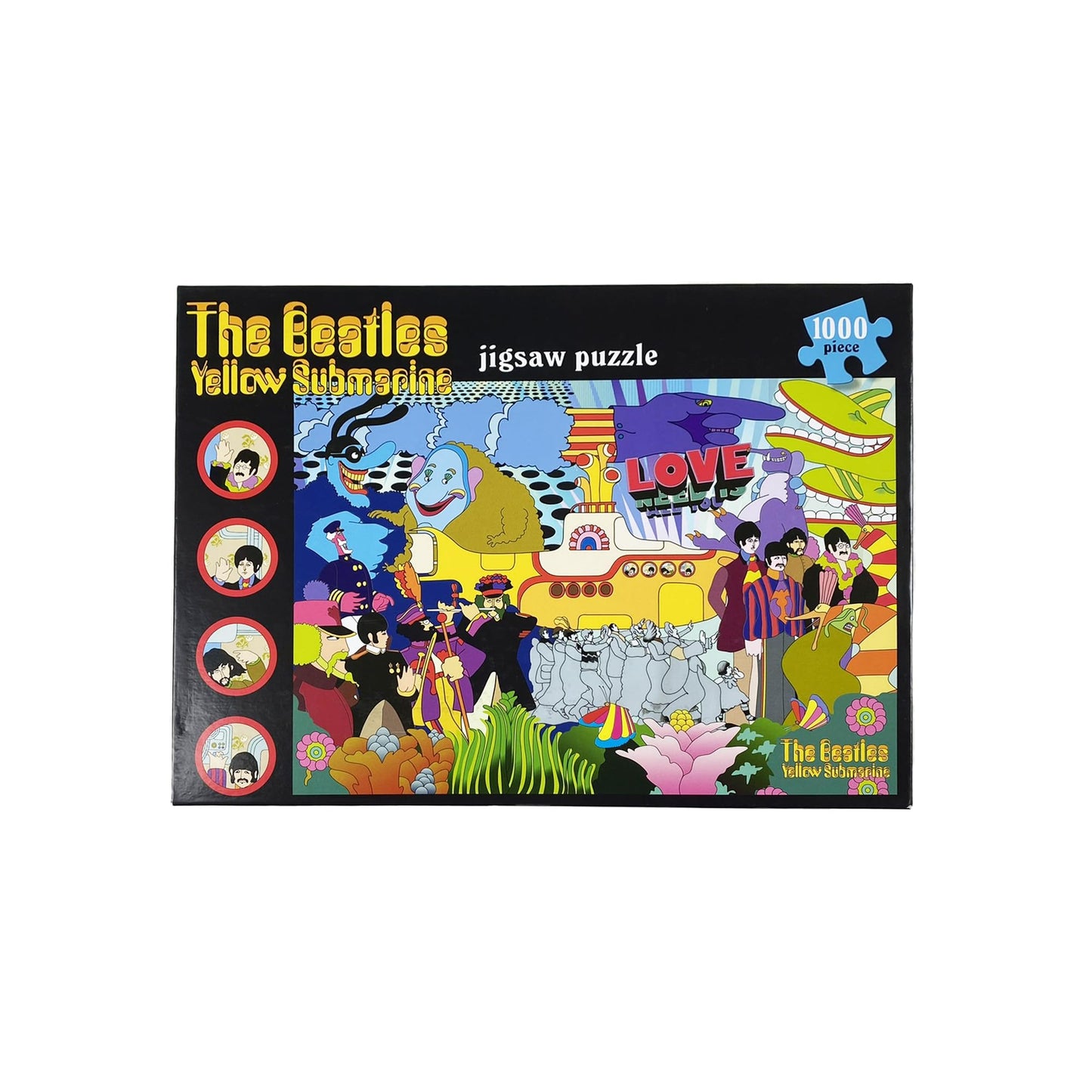 Beatles Yellow Submarine (1000 Piece Jigsaw Puzzle)