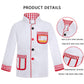 Davsolly Career Day Costume For Kids Chef Costume For Boys Girls Cooking Play Halloween 100Th Day Of School