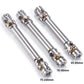 RC-Hub 1Pcs RC Driveshafts Metal Drive Shaft 45-50/47-57/55-67/60-80mm for 1:14 Tamiya Trailer Tractor Truck RC Crawler Car (65-