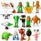 Lomencry Italian Brainrot Toy Action Figure tralalero tralala brainrot Toys Tralalero Tralala Figures Toys with Tralalero Tralala Tung Tung Sahur BRR BRR Patapim Creative 3D Collectible Toy (12PCS-B)