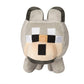 Minecraft 8138 Happy Explorer Untamed Wolf Plush Toy, Grey/Grey