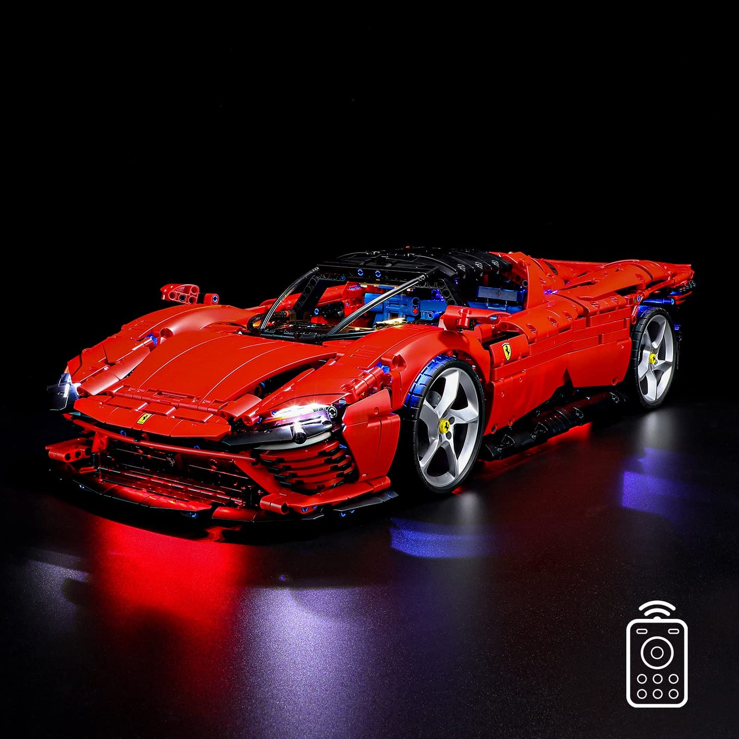 Briksmax Led Lighting Kit For Lego-42143 Ferrari Daytona Sp3 - Compatible With Lego Technic Building Blocks Model- Not Include The Lego Set