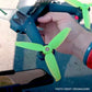 Dji Fpv Drone 5328 Propellers 3-Blades Props Low Noise Quick-Release Upgrade Replacement Accessories (12Pcs - Red 2Cw 2Ccw, Gree