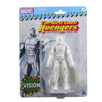 Marvel Legends Series Vision 6-Inch Retro Packaging Action Figure Toy, 4 Years+, 2 Accessories
