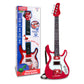 Bontempi Red Electric Guitar, Right, Multicolor, 2.54 X 2.54 X 2.54 Cm (241300)