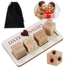 Date Night Dice, Fun Dicey Date Game, Wooden Night Dating Decision Dice Set, Valentines Gifts For Him Her, Couples Wedding For H