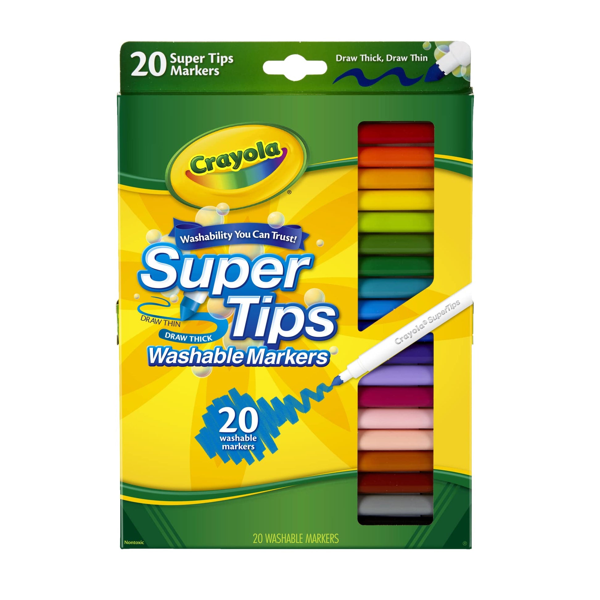 Super Tips 20-Count Fine Line Marker