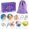 Femicgal Brain Teaser Puzzles For Adults And Kids, 10Pcs Puzzle Games Set, 3D Wooden Plastic Metal Puzzle, Unlock Interlock Mind