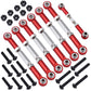 HobbyPark Adjustable Aluminum Upgrades Parts Turnbuckles Camber Links Set for 1/10 Traxxas Slash 2WD 4X4 Hoss Rustler VXL Stampe