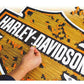 Harley-Davidson® Bar & Shield Logo Shaped Puzzle - 571 Pieces, 24.5 X 19 Inches