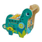 Manhattan Toy Wooden Dinosaur Toddler And Preschool Musical Instrument And Activity Toy With Xylophone, Sawtooth Ridges And Solo Mallet