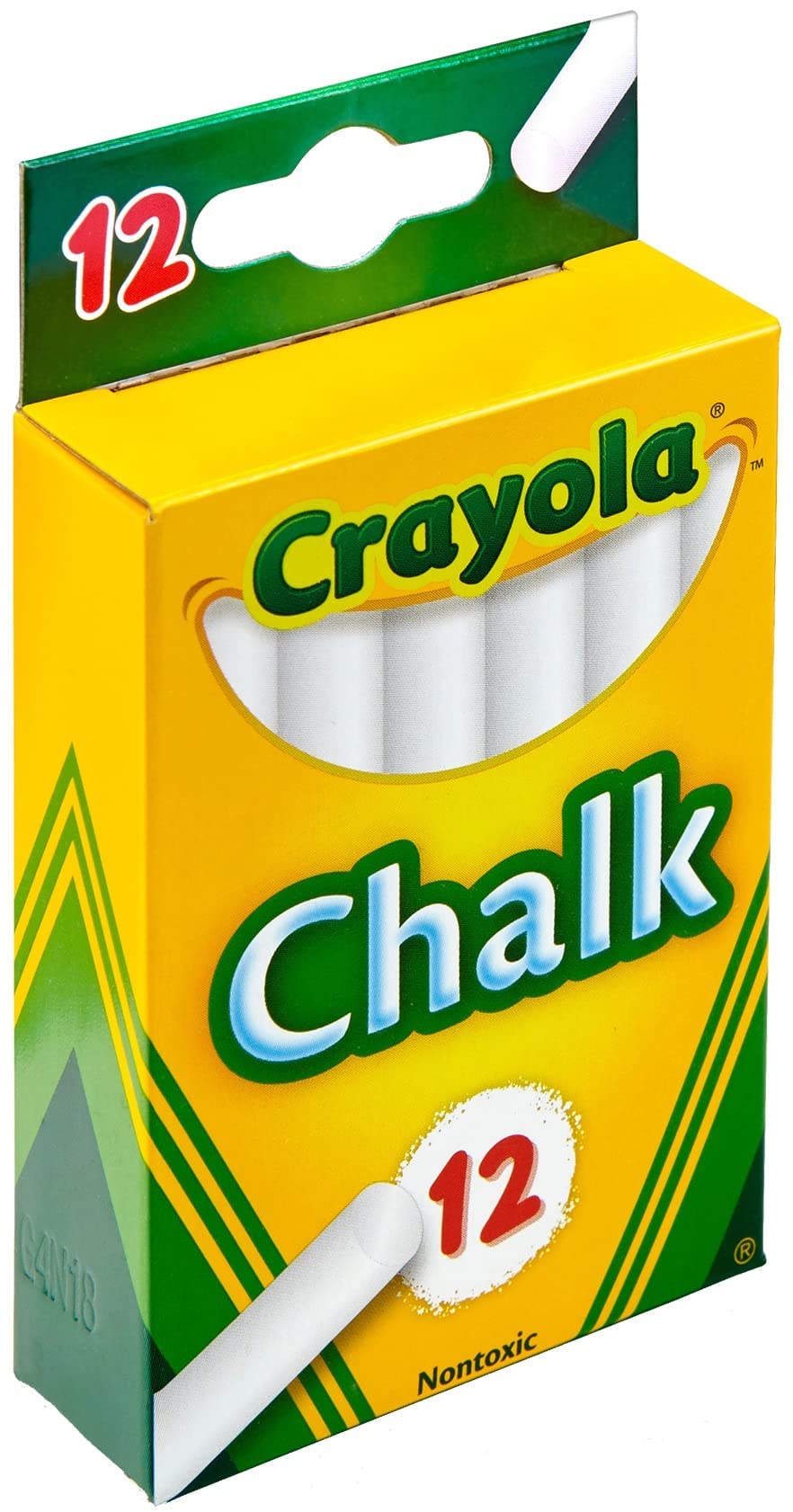 Crayola White Chalk 12 Ea (Pack of 7)