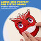 Joyin 36Pcs 9.8'X6.7' Make A Face Stickers For Kids, Make Your Own Dinosaur Stickers, Animal Party Favors Kids Crafts, Goodie Bags Stuffers, Classroom Rewards