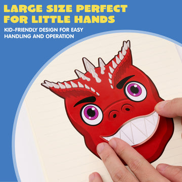 Joyin 36Pcs 9.8'X6.7' Make A Face Stickers For Kids, Make Your Own Dinosaur Stickers, Animal Party Favors Kids Crafts, Goodie Bags Stuffers, Classroom Rewards