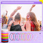 Nuenen 2000 Pcs Colorful Silicone Jelly Bracelets Bulk 80'S Silicone Bracelets Neon Jelly Bracelets Wristband Rainbow Hair Ties