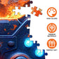 1000pcs Jigsaw Puzzle for mature-themeds - Ice and Fire Gamepad Design  Large Puzzle Toy mature-themed Game Gift - Family Interactive Game Puzzle DIY Game Room Decoration Brain Challenge Gift