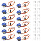 Alinan 12pcs SG90 Micro Servo Motor 9G Mini Servo Kit for RC Helicopter Airplane Car Boat Robot Arm/Hand/Walking/Servo Door Lock