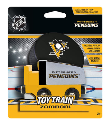 MasterPieces Wood Zamboni Toy - NHL Pittsburgh Penguins - One Size - Team Color - Model 41904