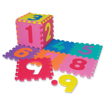 Chenille Kraft Wonderfoam Puzzle Mat, Numbers, 20 Pieces (Ac4382)